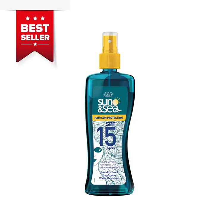 Best Seller - Eva Sun & Sea Hair Sun Protection Spray Liquid SPF 15 - 200 ml